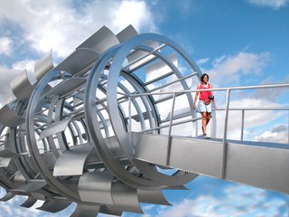 Illustration for article titled Airborne Wind Turbines Are Floating Eco-Powerhouses of Tomorrow